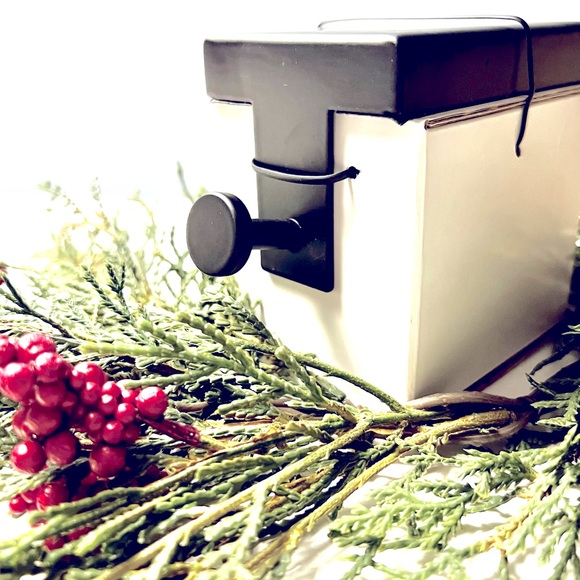 NWT, Hearth & Hand Holiday Stocking Holder, Matt Black - Picture 1 of 5